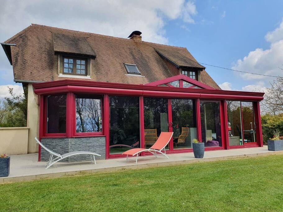 La Mare Aux Chevres Villa Reux ภายนอก รูปภาพ